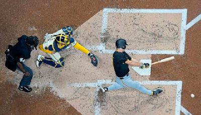 Mitch Keller's strong start provides cushion for struggling bullpen in Pirates' 8-6 victory