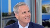 CBS News pressed House Speaker Kevin McCarthy about Rep. George Santos' credibility, but he clashed with the reporter and sidestepped the question by talking about how 'Congress is broken'