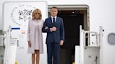 French president Macron arrives in Germany for rare state visit