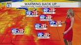 Warmer temperatures return around New Mexico