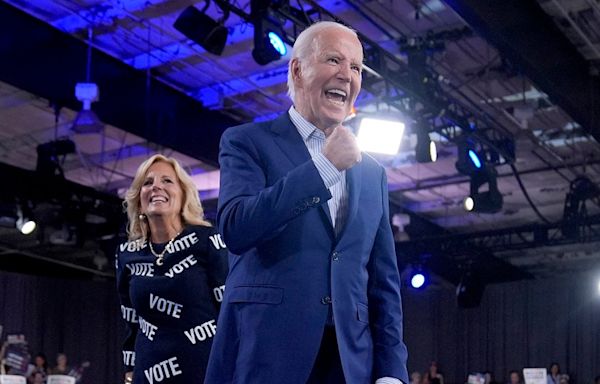 Newsom heads east for meeting with Biden as president tries to keep his campaign from heading south