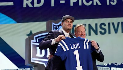 Colts draft Jesuit High School alumni, UCLA edge rusher Laiatu Latu at No. 15