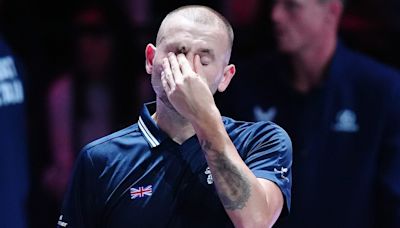 Great Britain’s Davis Cup ends after Dan Evans outclassed