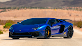 Bid on This Lamborghini Aventador In Stunning Blue at Mecum Las Vegas