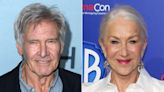 Helen Mirren Calls Harrison Ford a 'Bloke, Geezer, Mensch' and a 'God-Given Movie Star': 'I Love Him' (Exclusive)