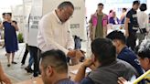Hay un ambiente de paz y libertad en la jornada electoral, afirma Horacio Duarte vota en Texcoco