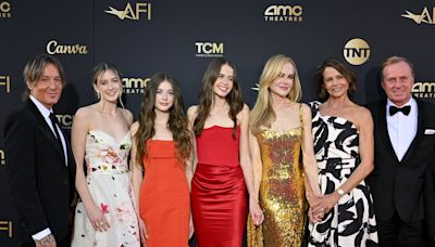 Nicole Kidman and Keith Urban’s teen daughters make their red carpet debut with parents