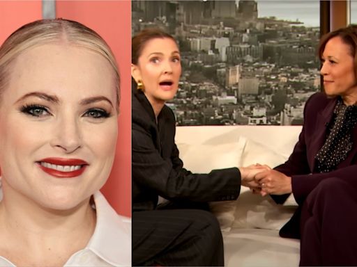 Meghan McCain accuses Drew Barrymore of ‘inappropriate’ Kamala Harris interview