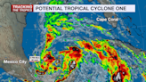 'Potential Tropical Cyclone One' forms in the Gulf of Mexico