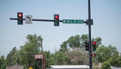 New Dr. Martin Luther King Jr. Bypass signs posted in east Pueblo