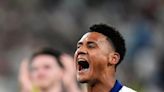 Devon football star Ollie Watkins celebrates semi-final win with girlfriend after becoming a national hero