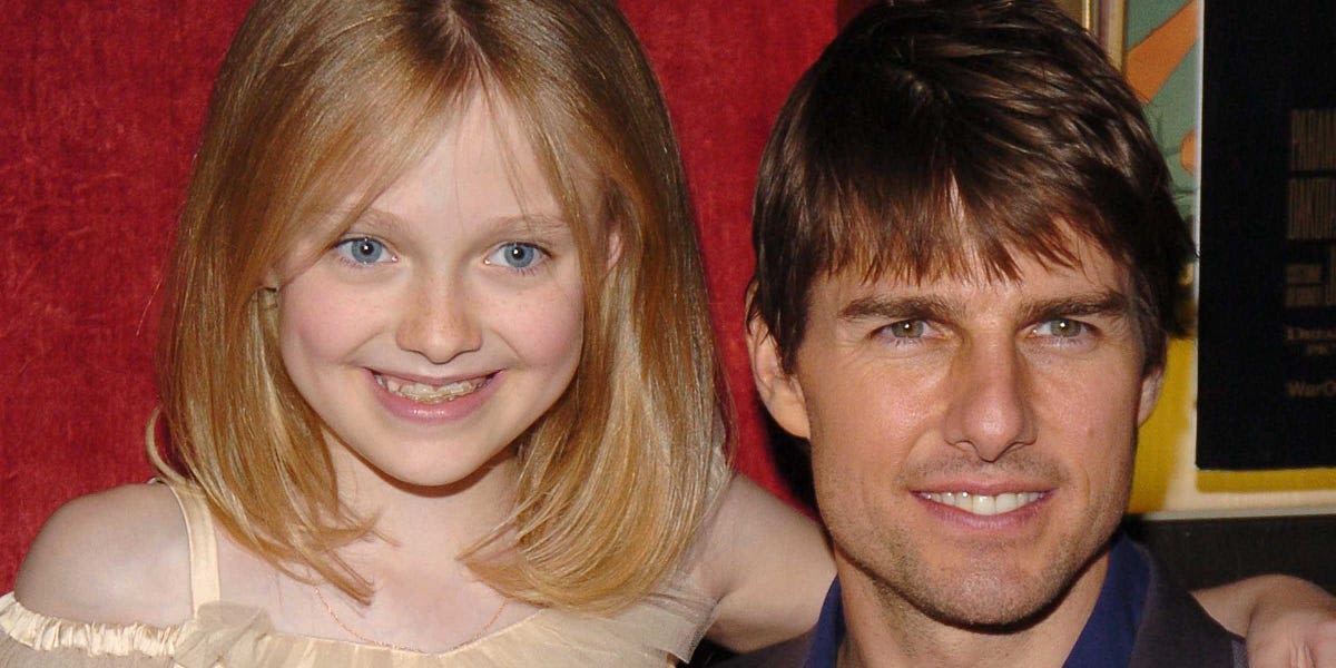 Dakota Fanning says she's gotten the same birthday gift from Tom Cruise every year since they made 2005's 'War of the Worlds'