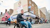 Giant mural appears in West London after England football fanatic dies suddenly at parent's home