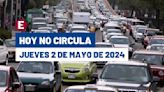 ¡Sin contingencia! Así aplica el Hoy No Circula el 2 de mayo de 2024 en CDMX y Edomex