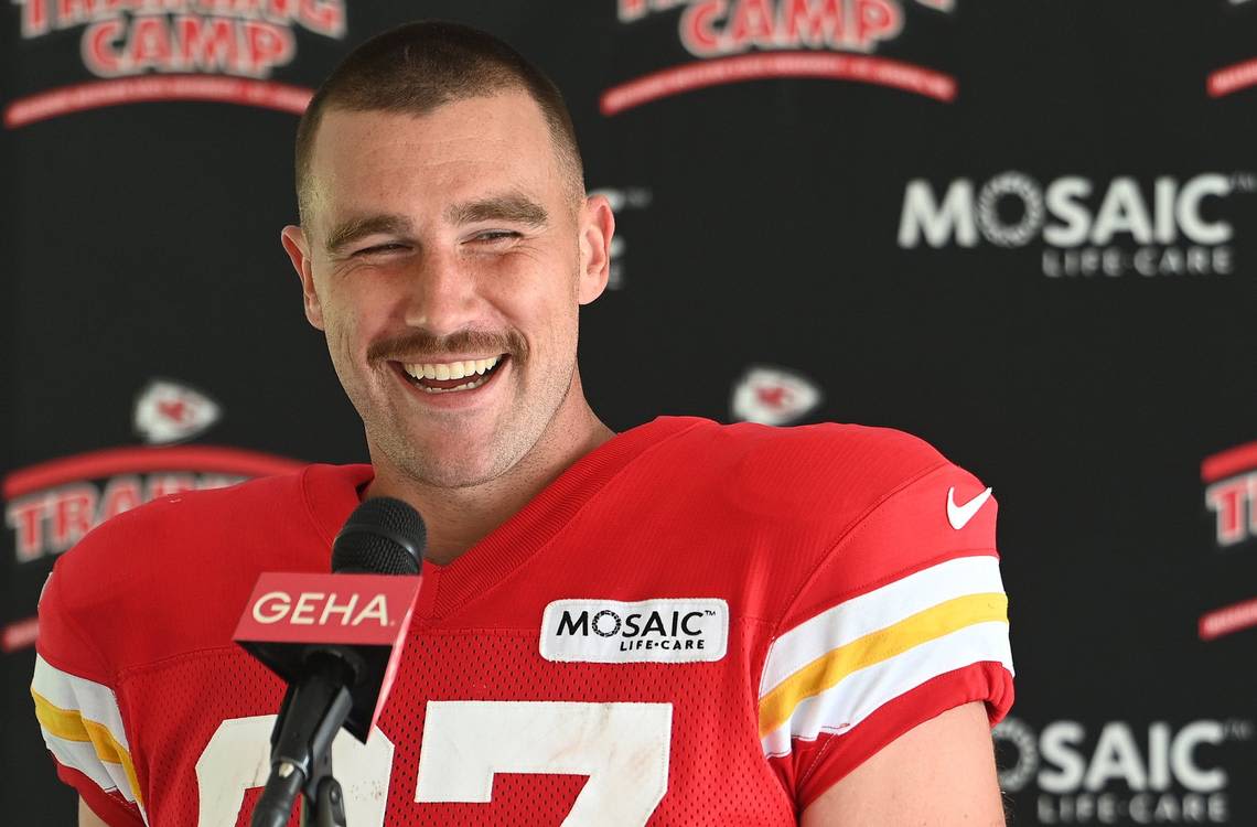 Chiefs’ Travis Kelce addresses rumors he’ll appear in movie ‘Happy Gilmore 2’