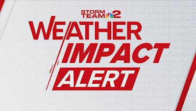 Weather Impact Alert day for Saturday