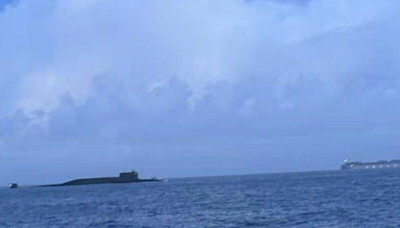 漁民驚見「中國潛艦」浮出水面 2海軍前艦長專業分析：094、航渡淺水演練