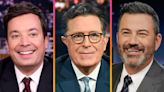 Stephen Colbert, Jimmy Fallon and More Late-Night Hosts Switch to Podcasting to Fund Out-of-Work Staff