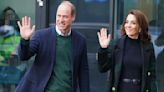 Kate and William put on united front in matching outfits for first outing since Harry's book release