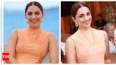 Kiara Advani exudes elegance in orange outfit in her second appearance at Cannes 2024 - See photos | - Times of India