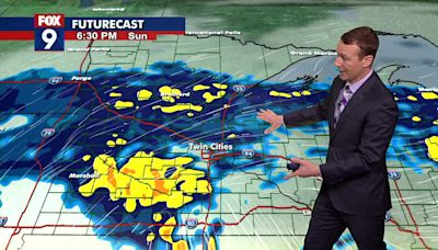 Minnesota weather: Rain returns Sunday, cooler Monday ahead