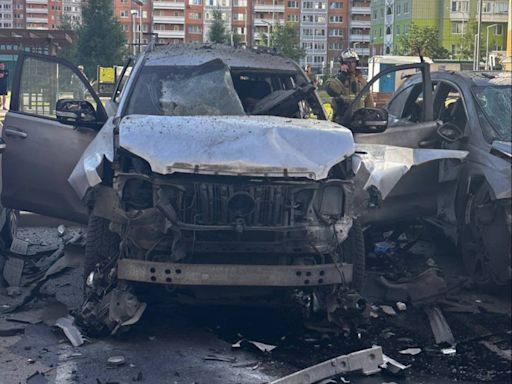 Ukraine-Russia latest: Russian military intel officer injured in car bomb as Kyiv hits Putin’s Crimea ferry