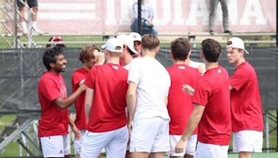 Indiana men’s tennis secures key victory versus Northwestern