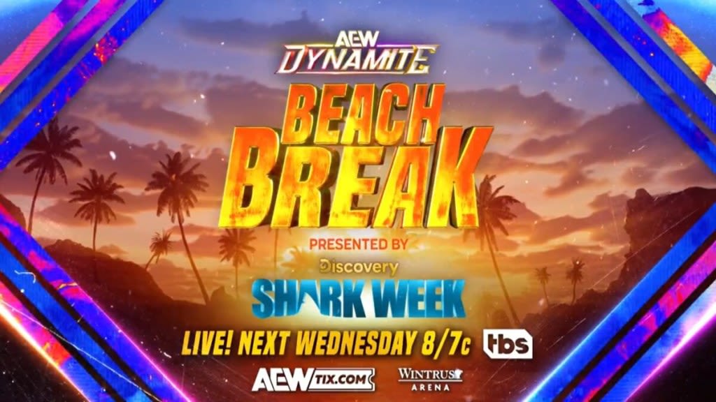 Three Matches Announced For 7/3 AEW Dynamite: Beach Break