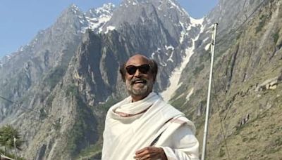 Rajinikanth's photo against backdrop of the Himalayas is viral