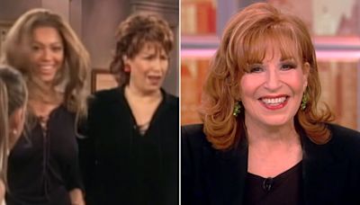 'The View' stuns Joy Behar with old clips of her with Beyoncé, saying 'I don't swallow'