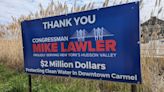 Mike Lawler brings $2M to Mahopac, gets thank you sign on town land in election year