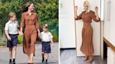 Holly and Kate wear identical brown polka dot dress eight months apart