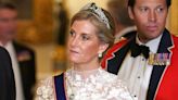 Sophie, Duchess of Edinburgh Sparkles in Aquamarine Tiara at Palace Banquet