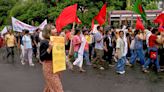 Why are students protesting in Kolkata?