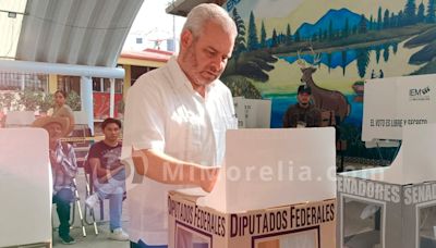 "Que sea una fiesta cívica", exhorta Bedolla, gobernador de Michoacán