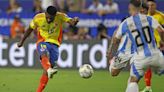 0-0. Argentina, sin Messi, y Colombia empatan y se van a la prórroga
