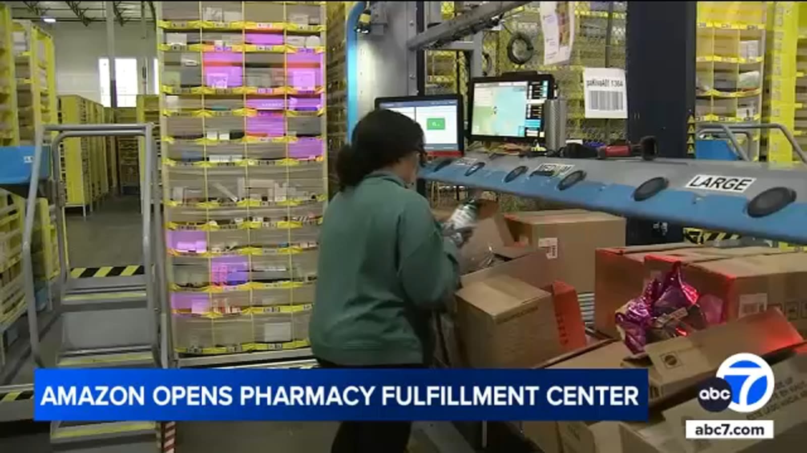 Amazon opens new same-day pharmacy fulfillment facility in Corona, its 1st in California
