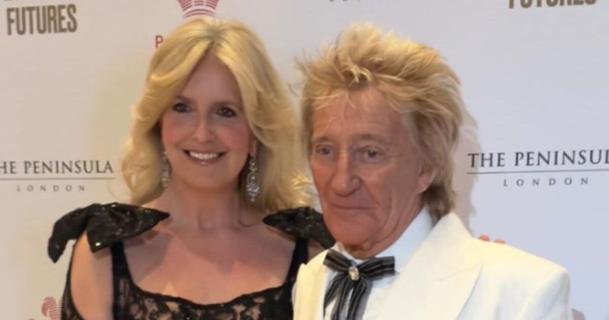 Rod Stewart shares loving snap with Penny Lancaster as they celebrate 25 years