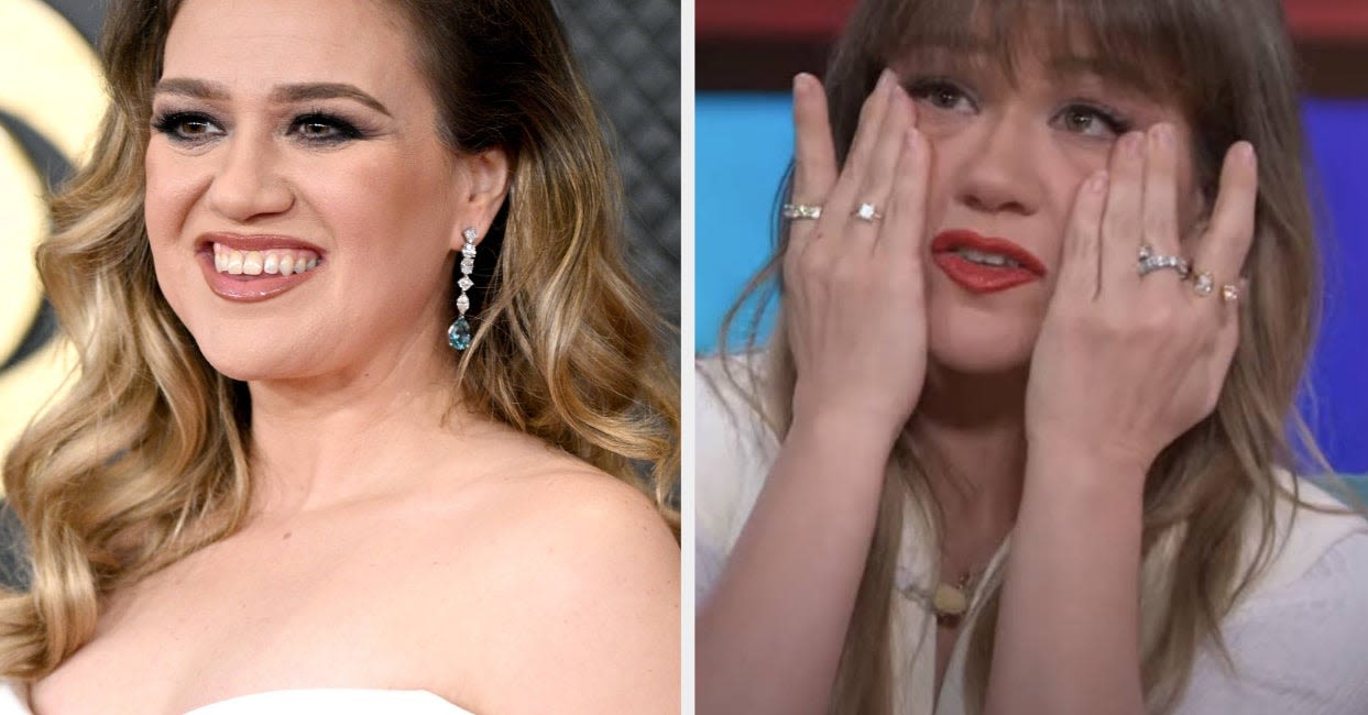 Hillary Clinton Comforted Kelly Clarkson After The Singer Broke Down In Tears While Recalling Being Hospitalized Twice...