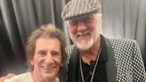 Ronnie Wood Shares Sweet Backstage Photo with 'Friend' Mick Fleetwood at Rolling Stones Show