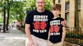 His son was born with a rare condition, so this father donated a kidney. He "always knew it was going to be him."