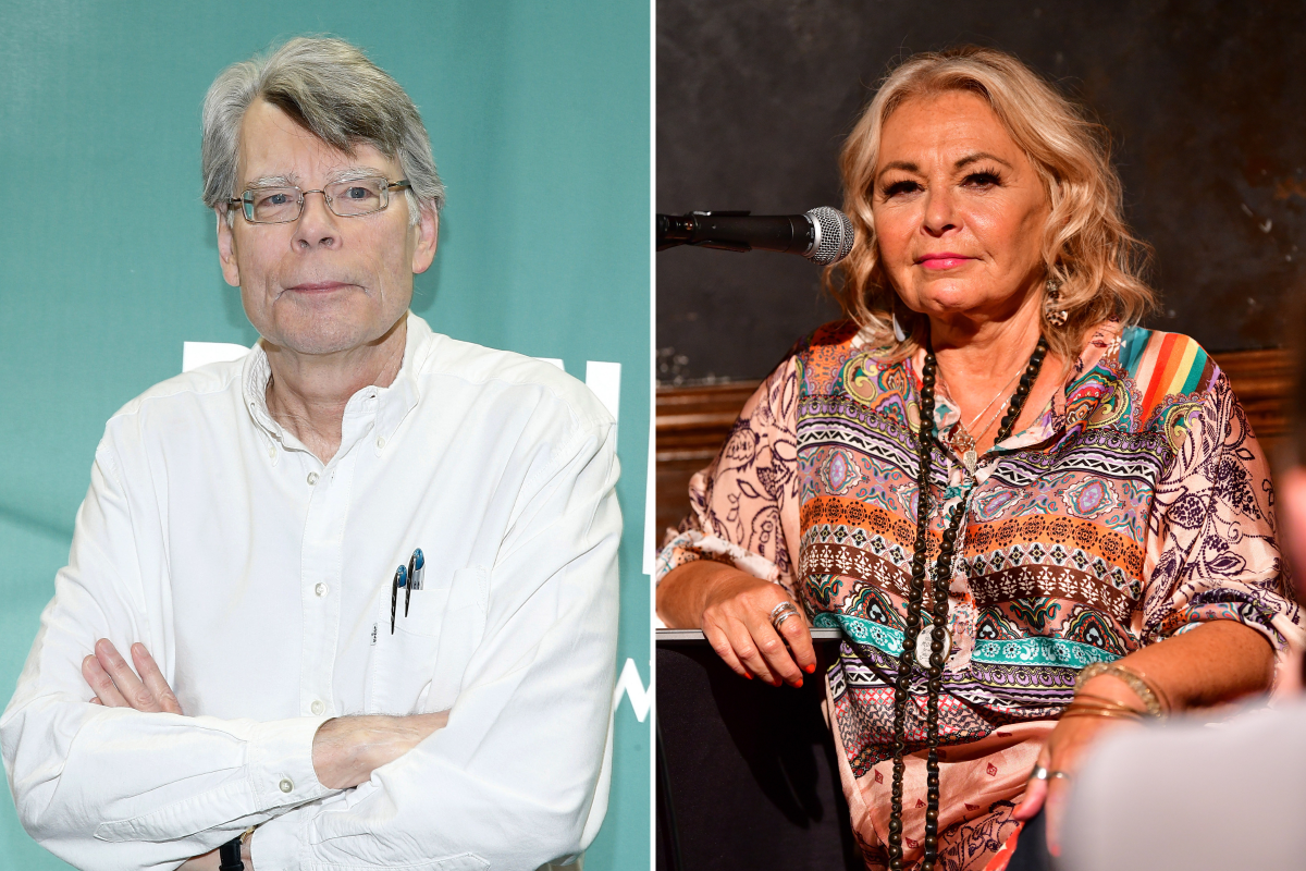 Roseanne Barr's reaction to Stephen King "fear" message takes off