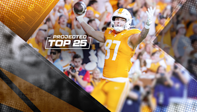 Tomorrow's Top 25 Today: Tennessee, Oregon tick up amid shuffling within top 10 of college football rankings