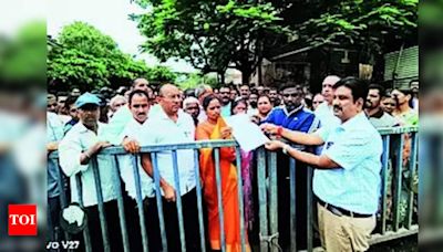 Kadoli villagers protest in Belagavi | Hubballi News - Times of India