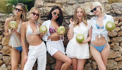 Socialite Poppy Delevingne, 38, takes her 'girl gang' to Ibiza