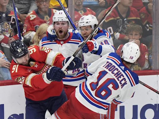 Second straight OT thrilling win gives Rangers 2-1 series lead vs. Panthers