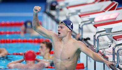 ASU's Léon Marchand wins gold in 400IM, sets Olympic record in Paris: Social media reactions