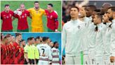 Why Cristiano Ronaldo stands sideways during Portugal's national anthem