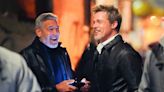 Brad Pitt and George Clooney Are All Smiles Filming Apple Thriller Wolves in N.Y.C: See the Pics