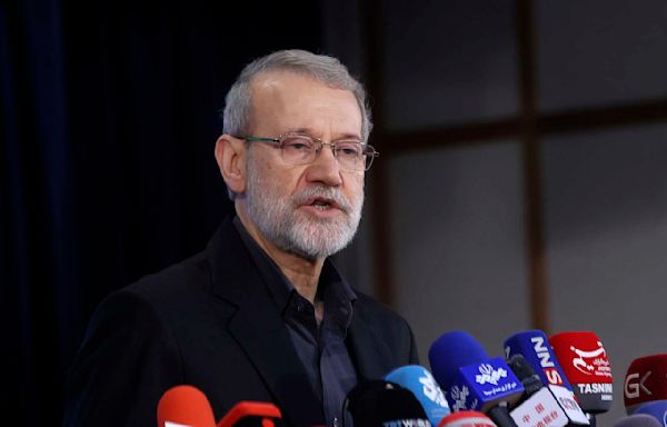 Former Iranian parliament speaker Ali Larijani registers as a possible presidential candidate